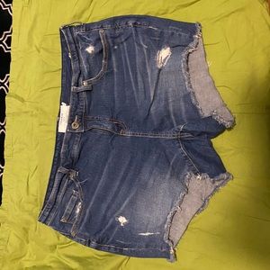 Torrid denim plus size Jean shorts